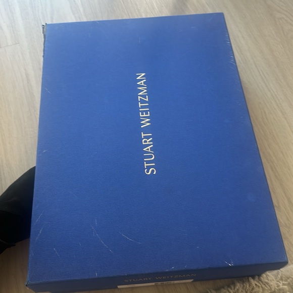 STUART WEITZMAN- Hiline Suede Over-The-Knee Boots - Picture 14 of 14